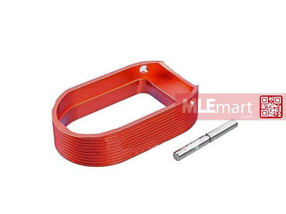 5KU IPSC Hot Shot Style Magwell for Marui Hi-Capa GBB (Red) - MLEmart.com