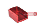 5KU IPSC Metal Magazine Base Type 3 for Marui Hi-Capa (Red) - MLEmart.com