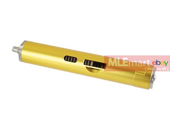 Alpha Parts M110 Cylinder Set for Systema Over 10.5 Inch Inner Barrel PTW M4 Series - Gold - MLEmart.com