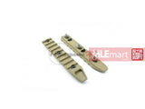 Army Force URX4 9-Slot Rail Section 2 pcs (DE) - MLEmart.com
