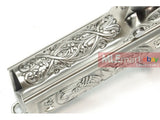 WE M1911A1 Classic Floral Pattern GBB Pistol (Silver) - MLEmart.com