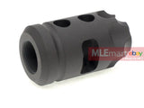 G&P MOTS Tac Style Flash Hider for Tokyo Marui M16 Series (14mm CCW) (Shorty) - BK - MLEmart.com