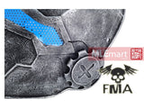 FMA Wire Mesh "Cross the king" Mask (Silver) TB611 - MLEmart.com