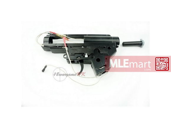 Army Force Semi Completed QD Gearbox For JG M4 Ver.2 Front Wired (Black) - MLEmart.com