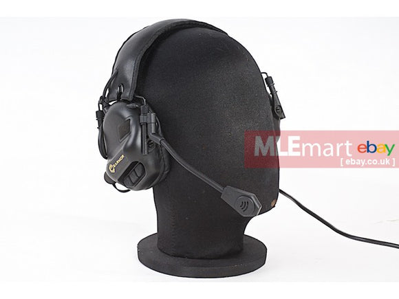 Earmor Tactical Hearing Protection Ear-Muff - Black - MLEmart.com